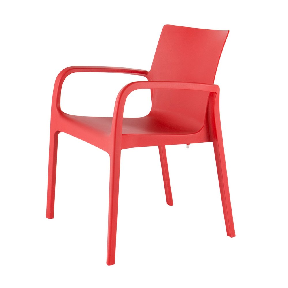 Set of Two Baby Blue Heavy Duty Plastic Outdoor Stacking Dining Chairs