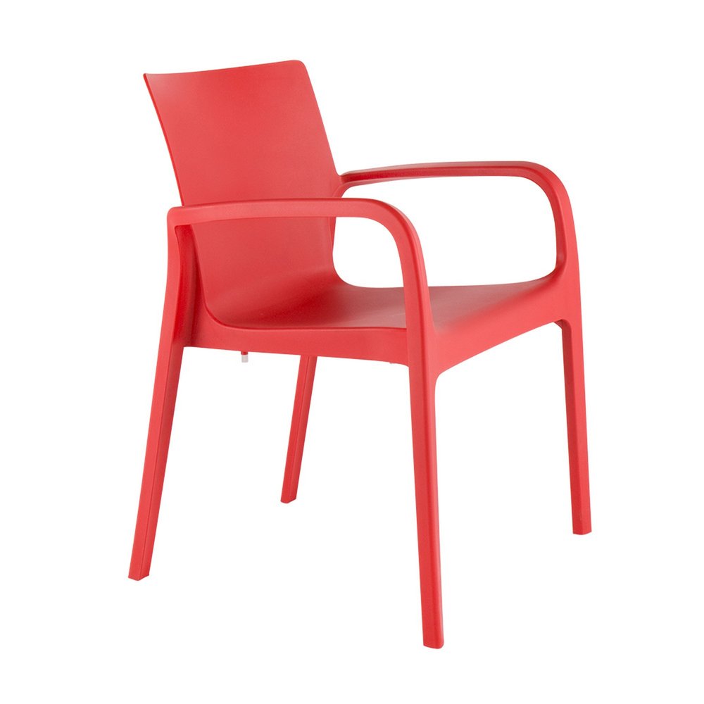 Set of Two Baby Blue Heavy Duty Plastic Outdoor Stacking Dining Chairs