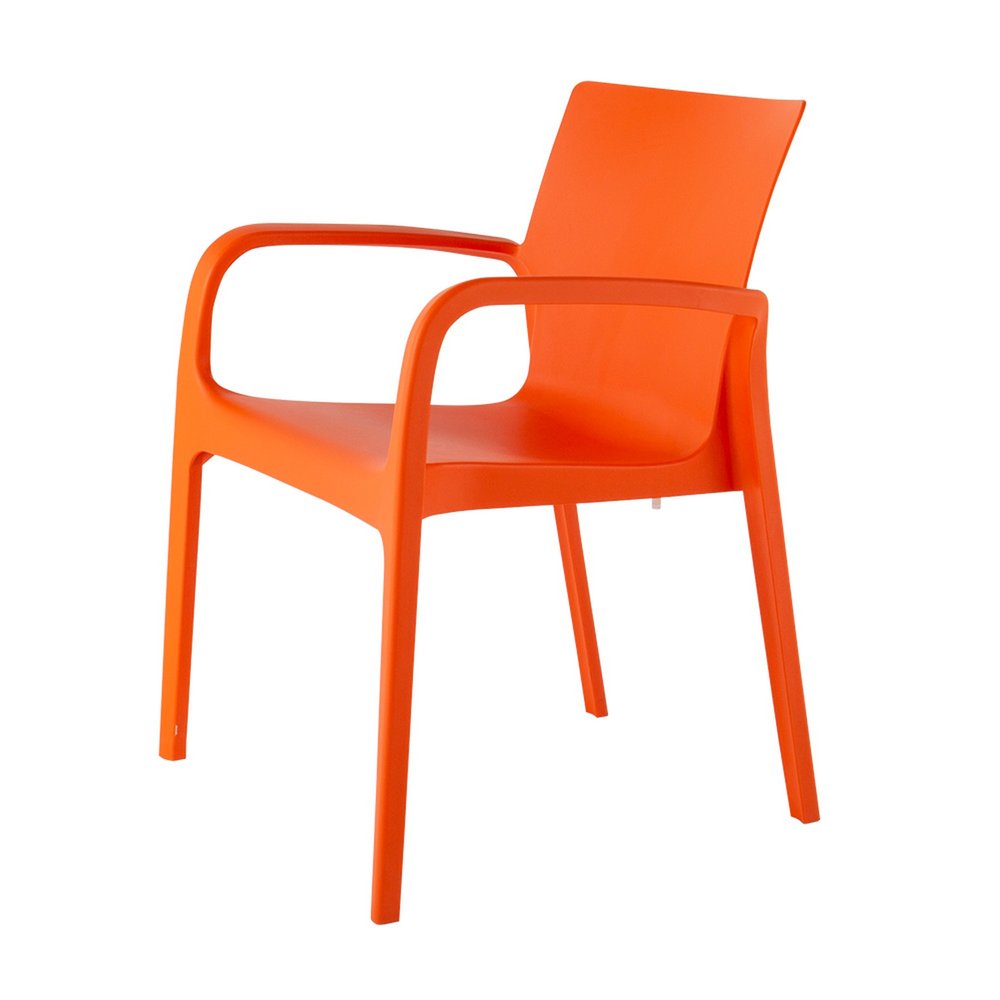 Set of Two Baby Blue Heavy Duty Plastic Outdoor Stacking Dining Chairs