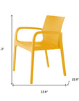 Set of Two Baby Blue Heavy Duty Plastic Outdoor Stacking Dining Chairs