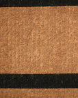 24" X 48" Brown and Black Coir Outdoor Door Mat