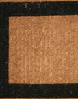 36" X 60" Brown and Black Coir Outdoor Door Mat