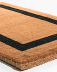 36" X 60" Brown and Black Coir Outdoor Door Mat