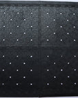 Set Of Four Square Interlocking Black Rubber Indoor Outdoor Mats