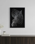 Wild Badlands Black Shadowbox Textual Art Wall Art