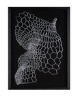 Wild Badlands Black Shadowbox Textual Art Wall Art