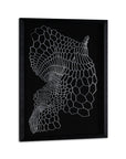 Wild Badlands Black Shadowbox Textual Art Wall Art