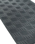 9" X 30" Black Rubber Outdoor Door Mat
