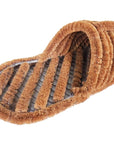 8" X 19" Brown Coir Outdoor Boot Scraper