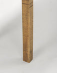 54" Brown Solid Wood Distressed Console Table