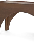 55" Brown Wood Console Table