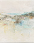 Wild Sea White Floater Frame Wall Art