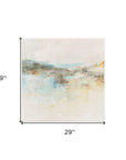 Wild Sea White Floater Frame Wall Art