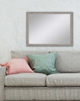 40" Silver Accent Mirror