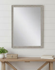 40" Silver Accent Mirror