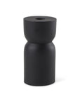 5" Black Metal Tabletop Pillar Candle Holder