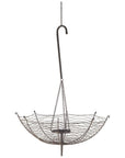42" Black Distressed Woven Metal Lantern Candle Holder