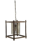 Gold Metal Single Dimmable Ceiling Light With Gold Shades