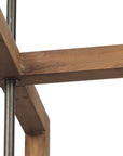 Brown Single Metal Dimmable Ceiling Light With Brown Shades