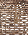 Brown Watergrass Rattan Dimmable Single Pendant Light