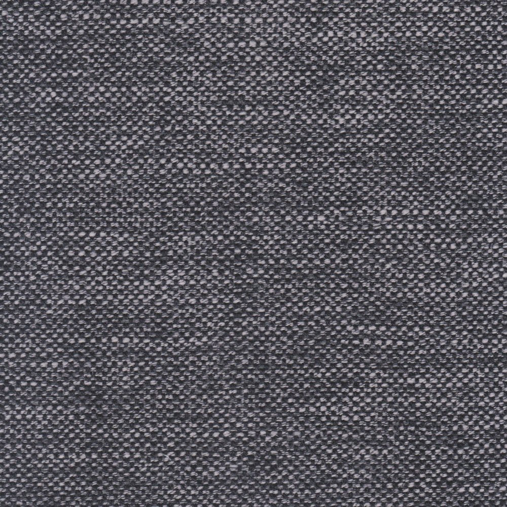 Set of Two 31" Gray And Espresso Fabric And Solid Wood Low Back Bar Height Bar Chairs
