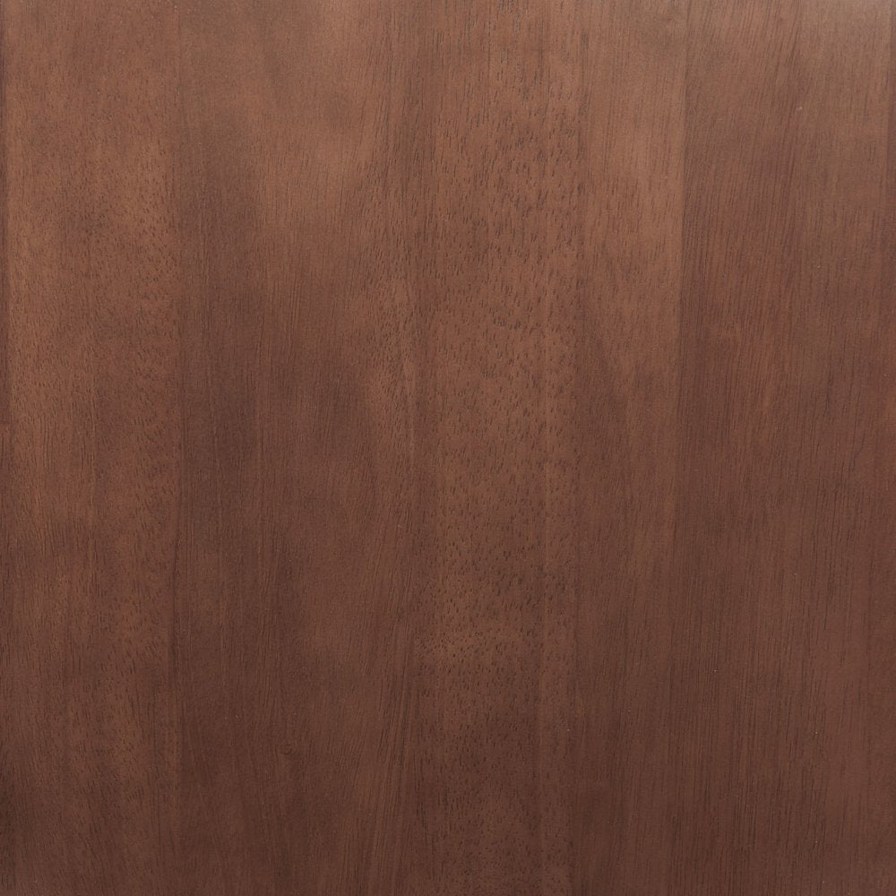 Set of Two 26" Walnut Solid Wood Counter Height Bar Chairs