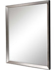 40" Silver Framed Accent Mirror