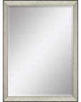40" Silver Framed Accent Mirror