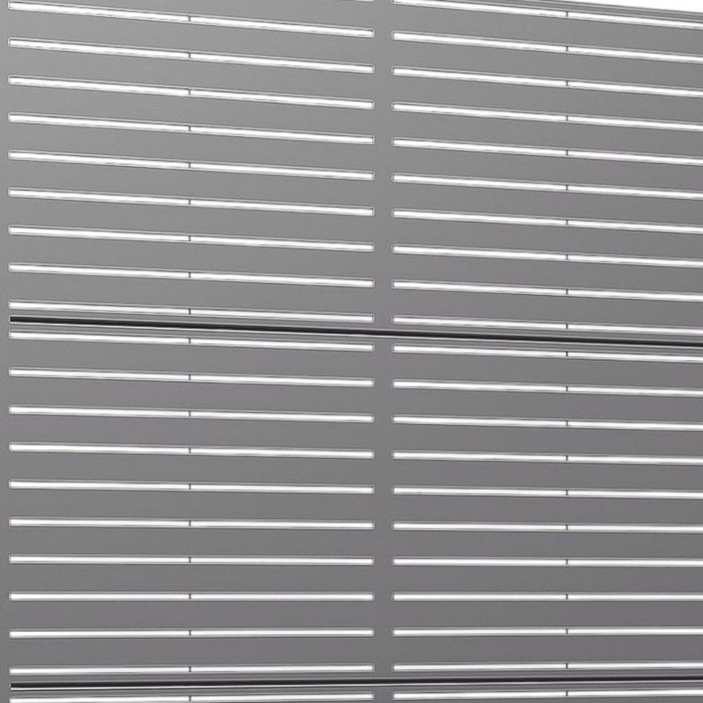 72" X 35" Gray Metal Rectangular Planter Box
