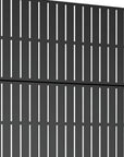 72" X 47" Black Metal Rectangular Planter Box