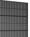 72" X 47" Black Metal Rectangular Planter Box