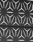 72" X 35" Black Metal Rectangular Planter Box