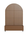 72" X 47" Brown Metal Rectangular Planter Box