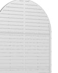 72" X 35" White Metal Rectangular Planter Box