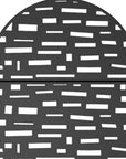72" X 35" Black Metal Rectangular Planter Box
