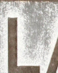 7" X 36" Gray Lake House Galvanized Metal Wall Decor