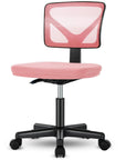 Black And Orange And Black Swivel Rolling Office Chair