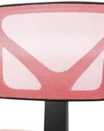 Black And Orange And Black Swivel Rolling Office Chair