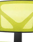 Black And Orange And Black Swivel Rolling Office Chair