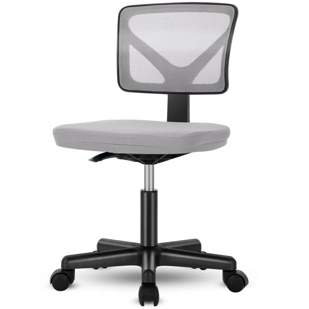 Black And Orange And Black Swivel Rolling Office Chair