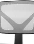 Black And Orange And Black Swivel Rolling Office Chair