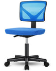 Black And Orange And Black Swivel Rolling Office Chair