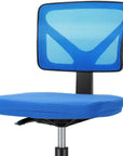 Black And Orange And Black Swivel Rolling Office Chair