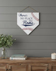 Set of Two Brown And White Home Sweet Home Wood Wall Decor