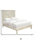 Three Piece Gray Solid Wood Bedroom Set