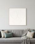 White Geo Trio Brown Shadowbox Wall Art
