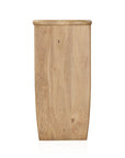 52" Natural Solid Wood Solid Console Table