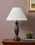 Off White Linen Plain Empire Lamp Shade