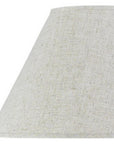 Light Brown Linen Plain Empire Lamp Shade