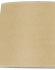 Tan Paper Plain Drum Lamp Shade